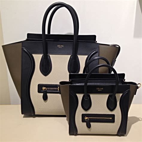 celine luggage nano tote price|Celine mini luggage handbag.